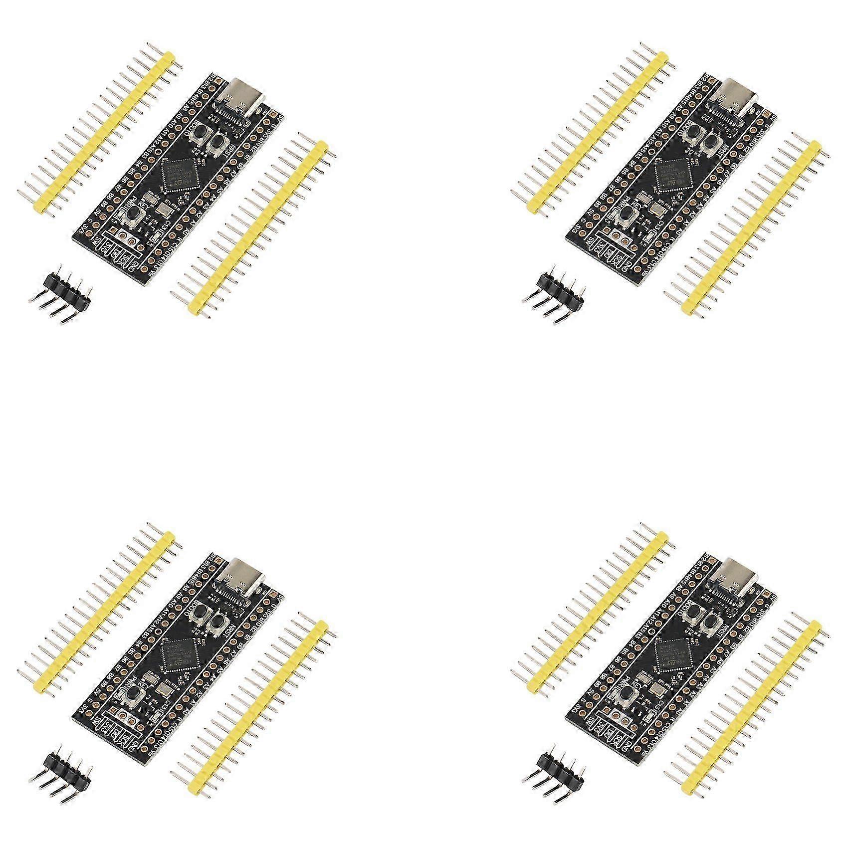 4X STM32F411 Development Board, STM32F411CEU6 STM32F4 Learning Board, Support compatible with MicroPython/Arduino Programming