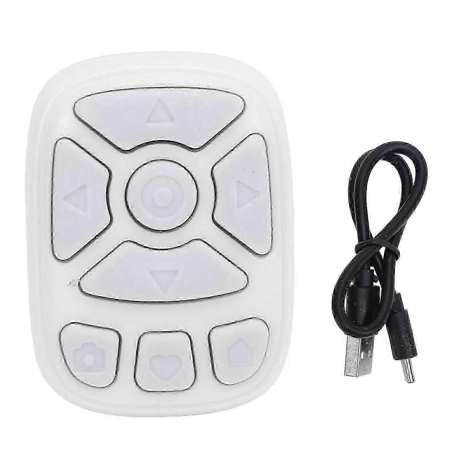 Wireless Bluetooth 32.8ft Range Portable APP Easy Connection Camera Shutter Remote Control Page Turner