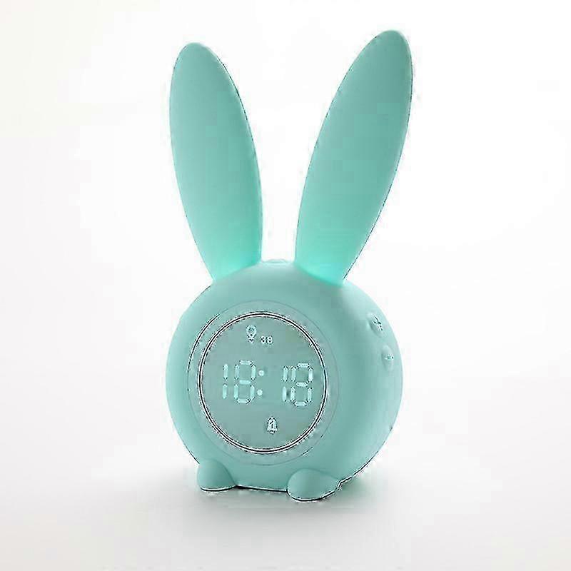 Rechargeable Alarm Clock Featuring Touch Control and Night Light