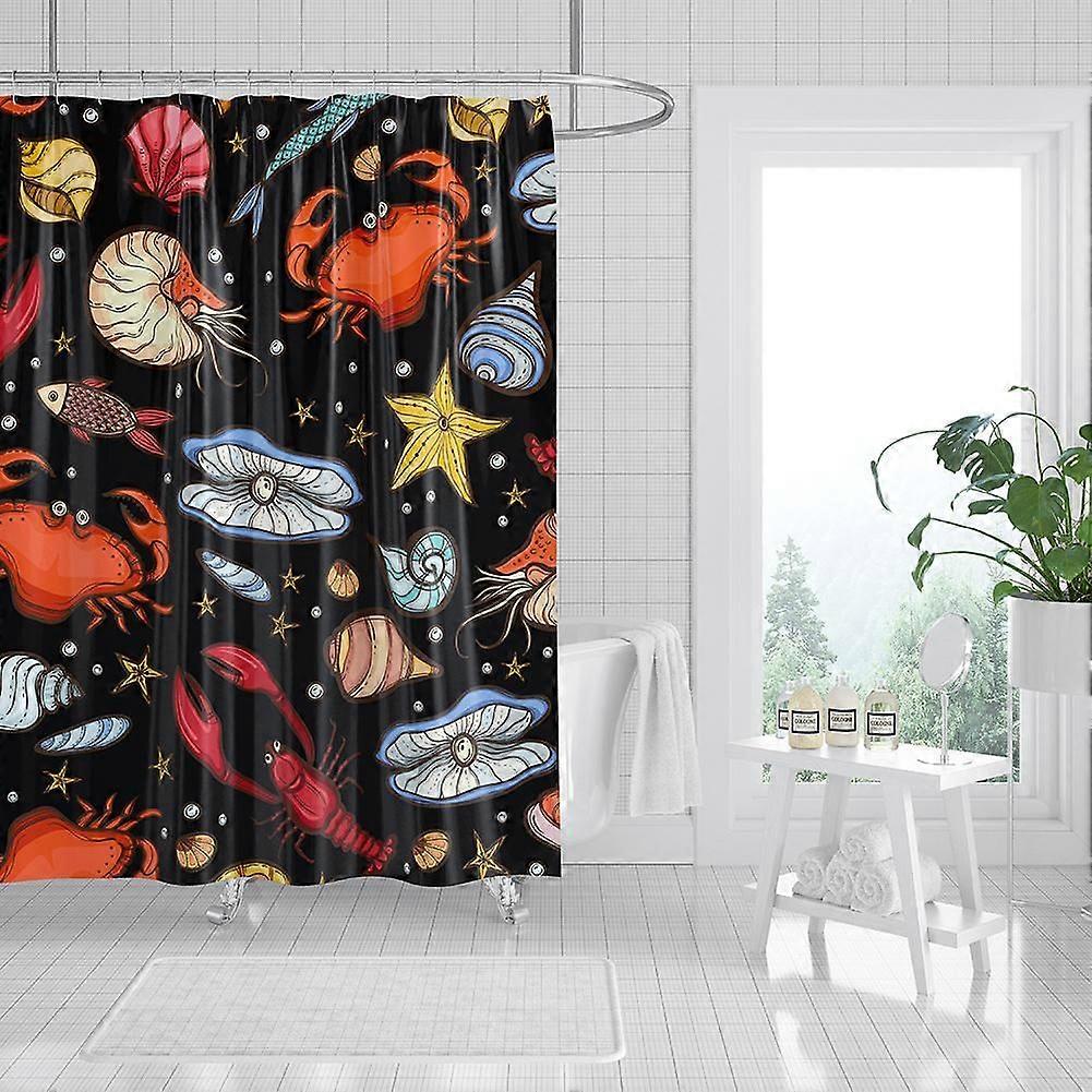 Bathroom Curtain  type-0455 Home Decor