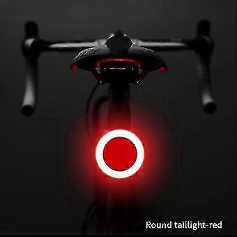 Fanale posteriore a LED per bicicletta con ricarica USB, diverse modalità di illuminazione, compatibile con MTB e bici da strada.