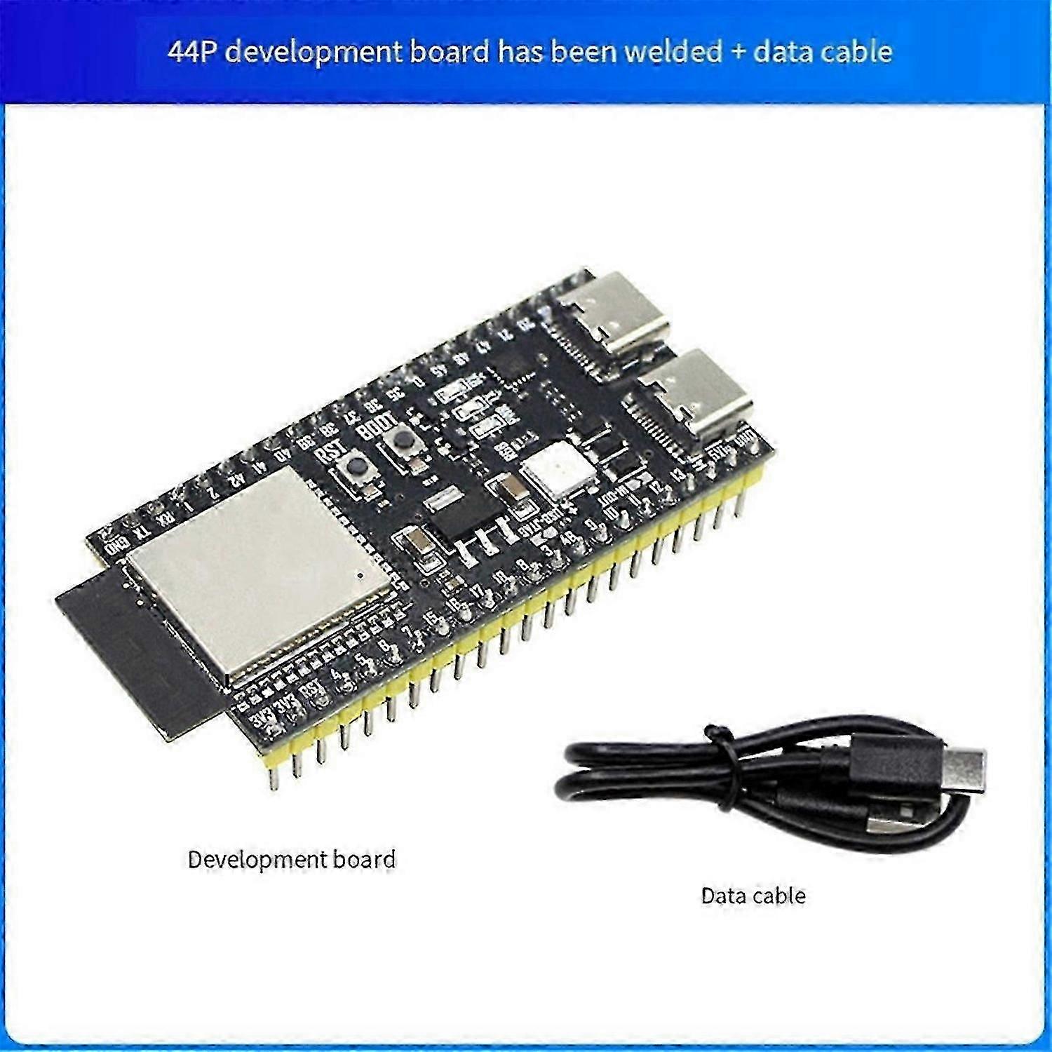 ESP32-S3 N16R8 Development Board Welding with USB Cable