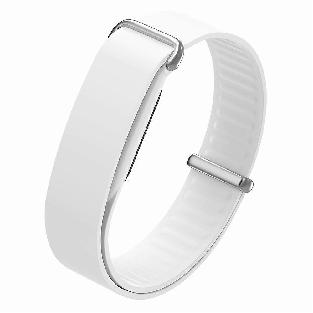Compatible For Google Fitbit Air Watch Strap Solid Color Silicone Loop Watchband Replacement