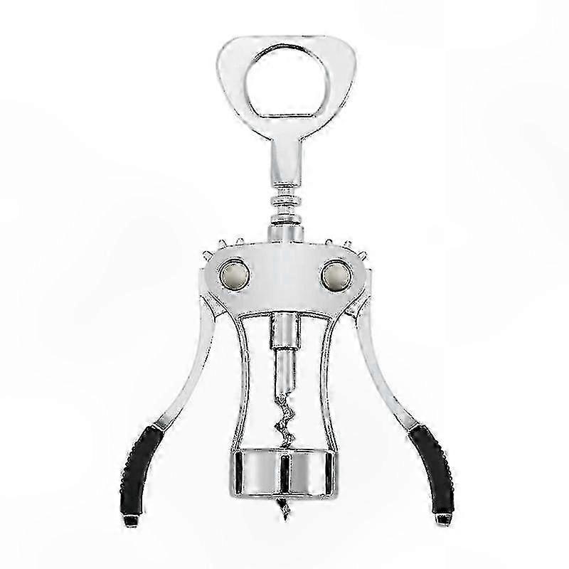 Stainless Zinc Wing Corkscrew Soft Grip