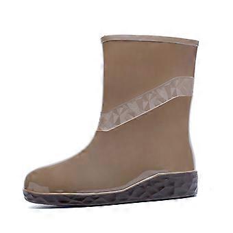 Women's Lightweight Waterproof Rain Boots, Comfortable Outdoor Walking Shoes for Daily Use