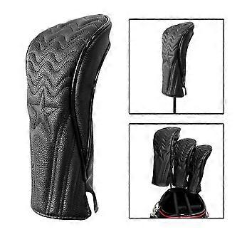 Golf Putter Cover PU Leather Golf Putter Headcover Golf Accessories Waterproof Golf Club Head Cover Protector
