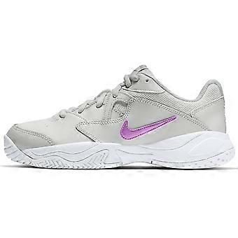 Zapatillas Nike Hard Court Lite 2 para mujer, color gris/blanco/morado, AR8838-024