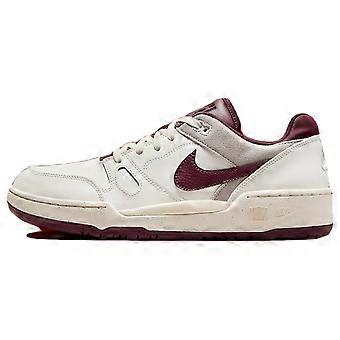 Nike Full Force Low Top Skateboard-Schuhe Herren Weiß Rot FZ4629-100