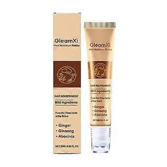 2Pcs Hair Care Roll-On Essence, Aloe Barbadensis Sophora Flavescens Extract Scalp Serum, Portable Soft Shiny