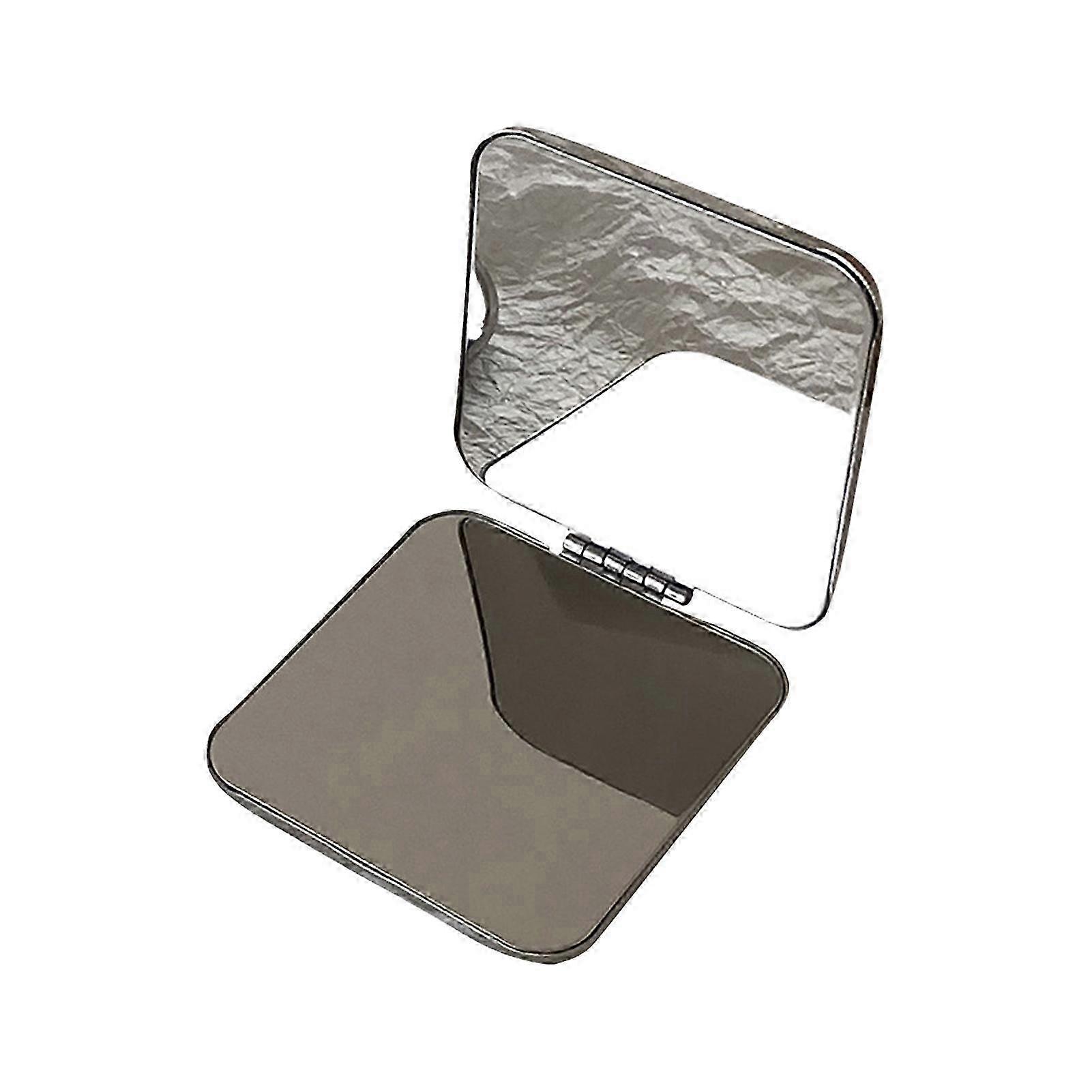 Portable Double Sided Flip Makeup Mirror