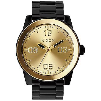Nixon Body Watch Japanin kvartsi analoginen mies A346010 ruostumaton teräs ranne koru