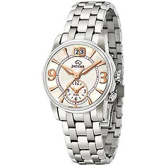 Jaguar sra.ace.esf.silver. (br) Quartz Analog Woman Watch with J623/5 Stainless Steel Bracelet