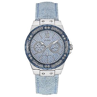Guess limelight Quartz Analog Woman Watch with Cowhide Bracelet W0775L1
