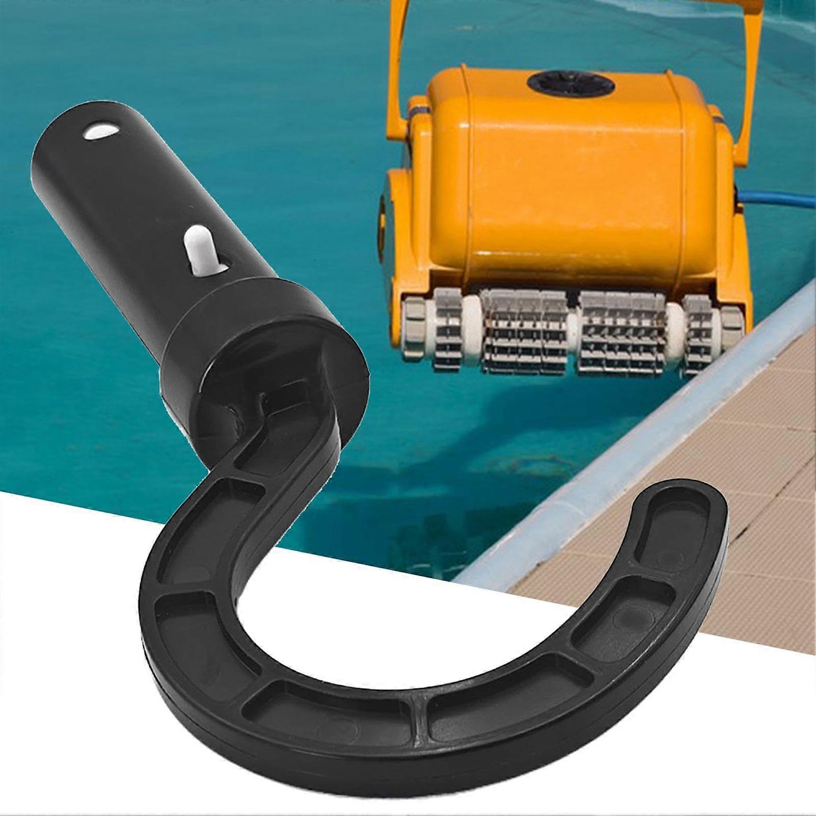 Replacement Hook for Robotic Pool Cleaner, Universal Pool Compatibility, Secure Black Hook Attachment
