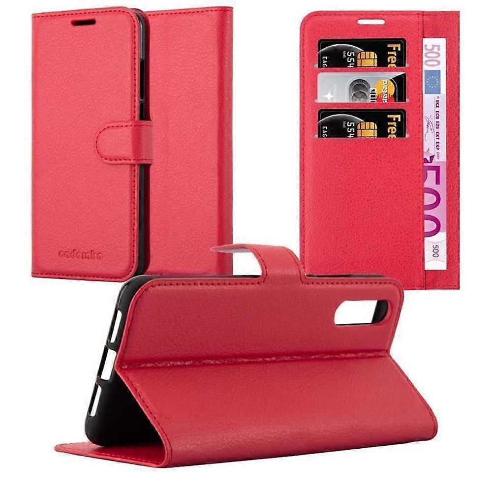 Case compatible with Huawei P20 - Protective case with card slots and stand function