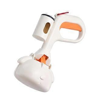 Portable Dog Pooper Scooper with Waste Bag Dispenser, Durable Plastic Pet Waste Pickup Tool for Walking, Travel, and Yard Cleanup