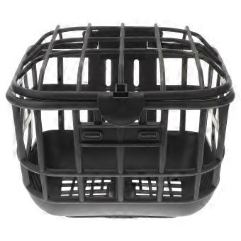 Assorted Color Bike Basket Front Handlebar Basket with Cover