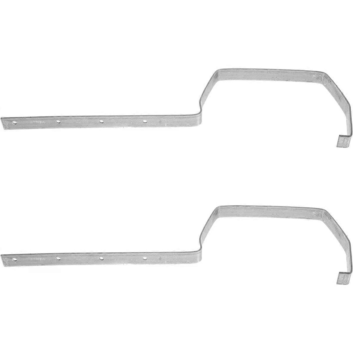 2Pcs Iron Rain Gutter Support Brackets, Silver Roof Mount Rack