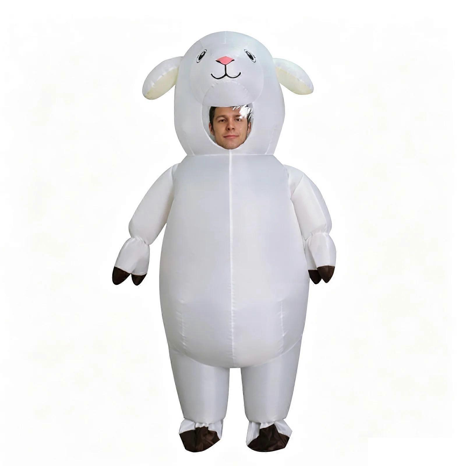 Inflatable Lamb Costume for Adults