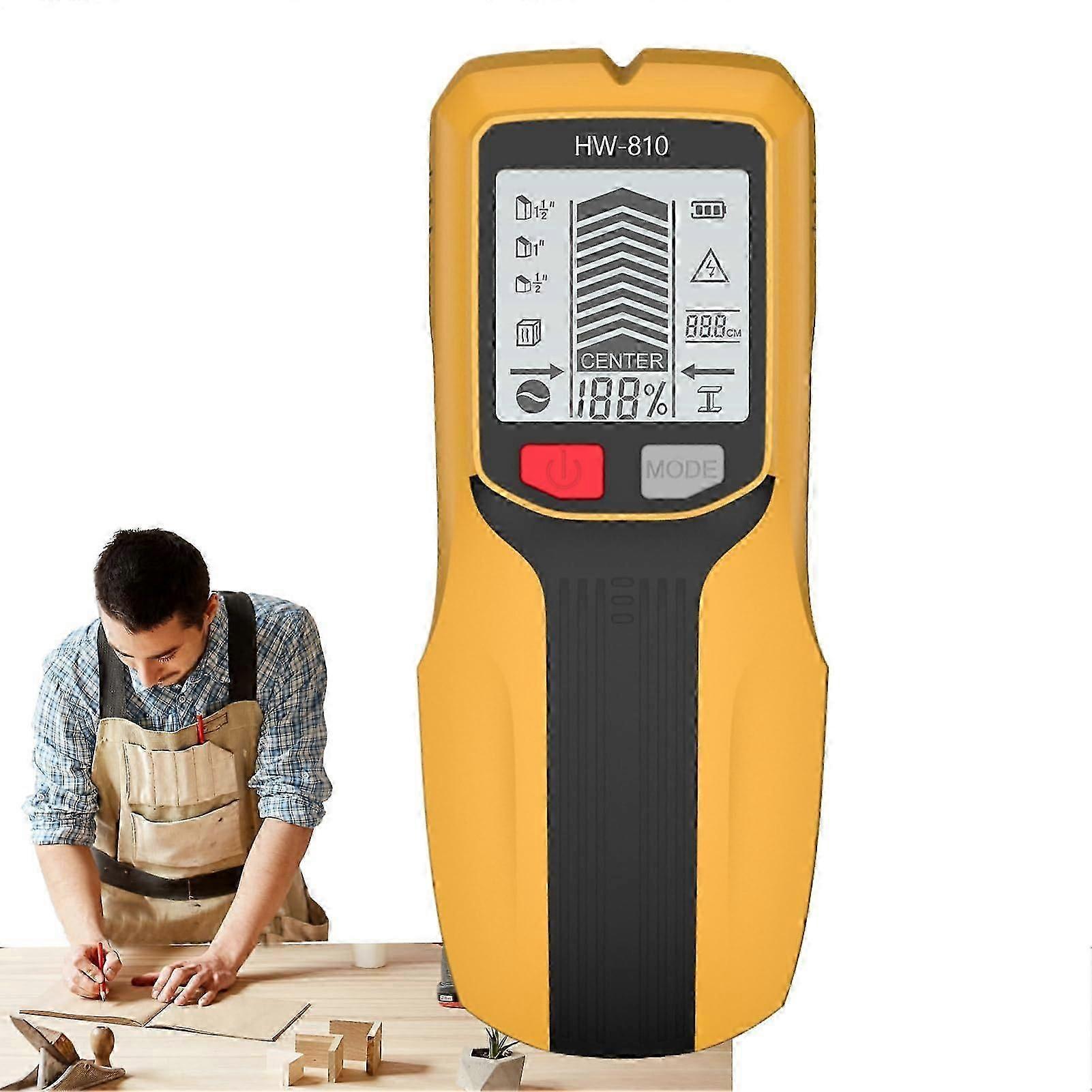 Ergonomic LCD Carrier Detector Wall Scanner