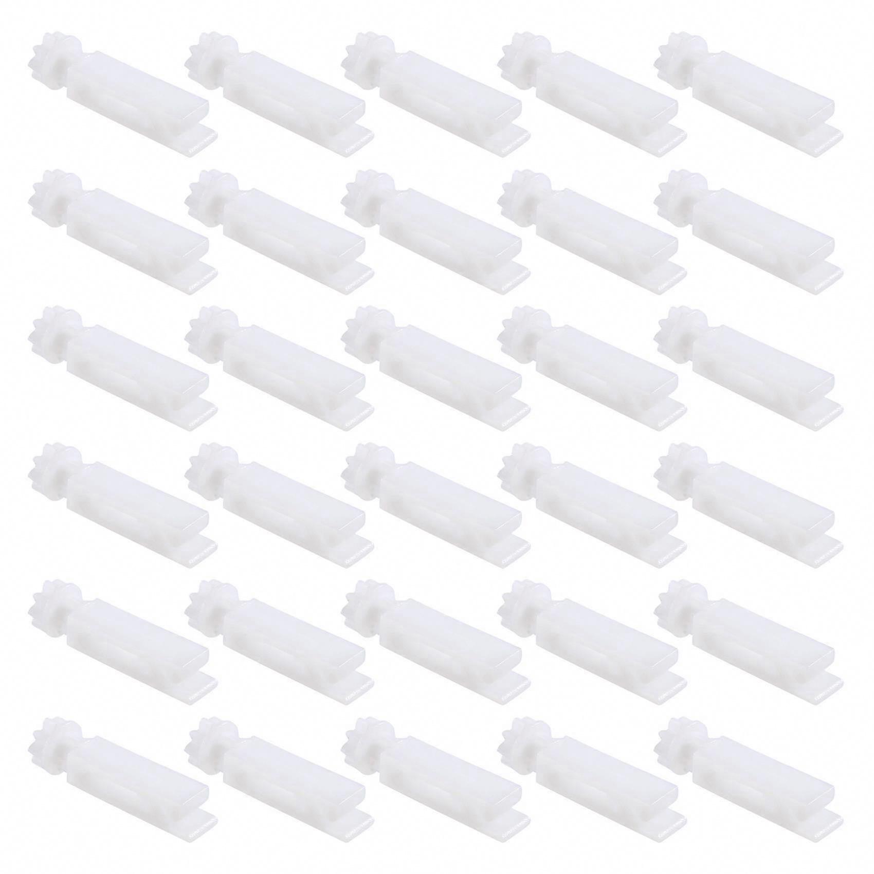 30 Pcs White Vertical Blind Replacement Stems