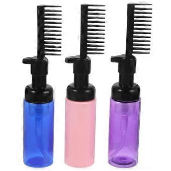Detachable Hair Color Applicator Bottles for Salon Use, 3 x 60ml