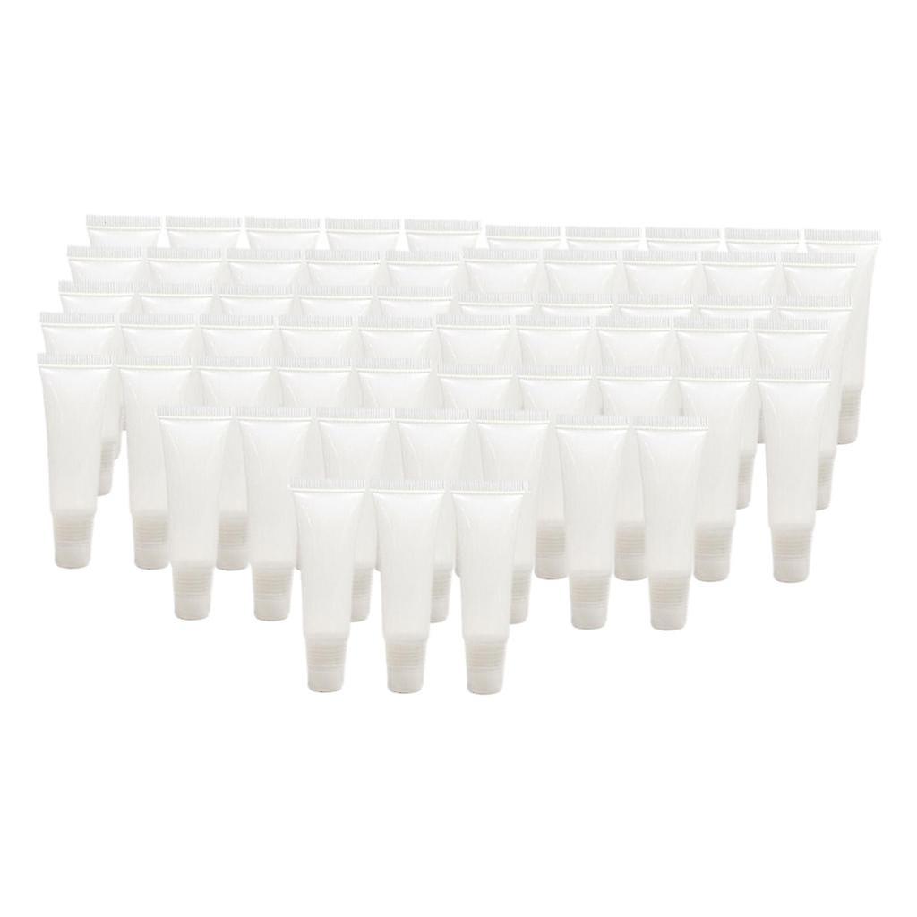 60pcs Empty Plastic Tubes Lip Gloss Balm Cosmetic Cream Containers 10ml