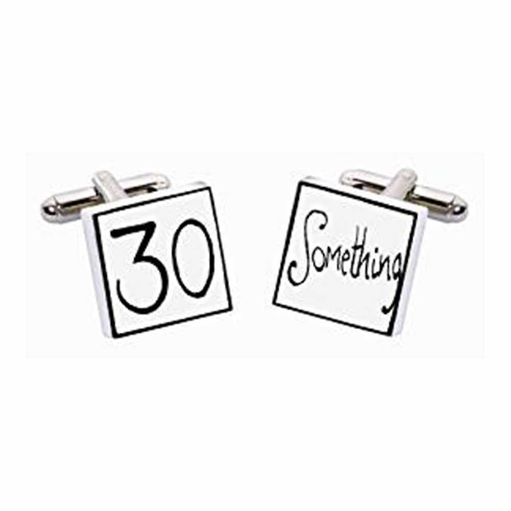 30 Something Cufflinks by Sonia Spencer