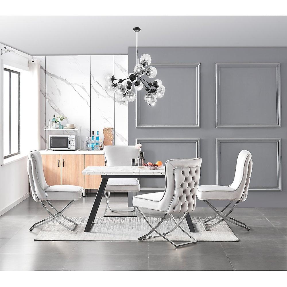 Trafalgar Toga Lux Dining Set - A Table & 4 Chairs