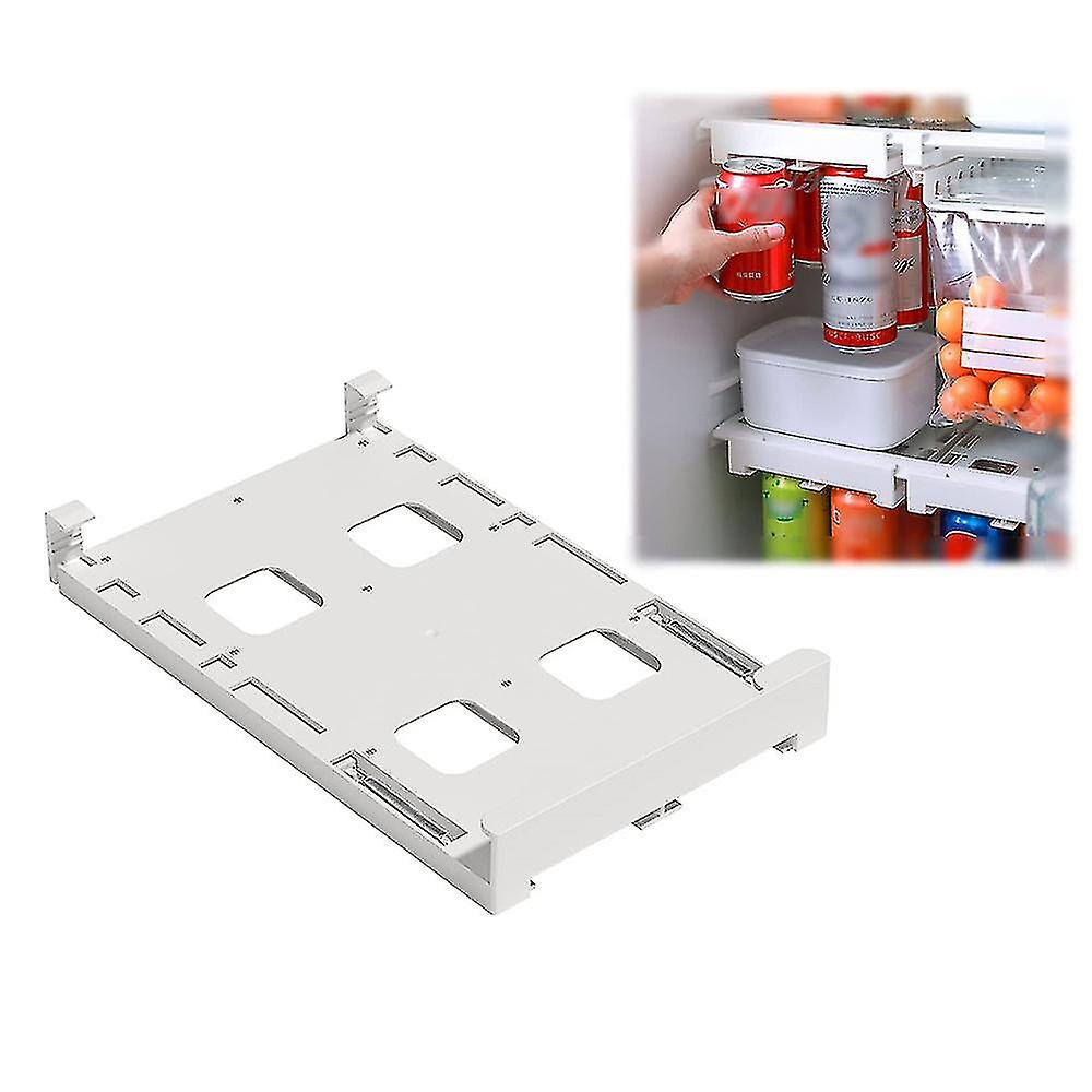 Fridge Hanging Soda Beer Can Storage Rack Dispenser Holder