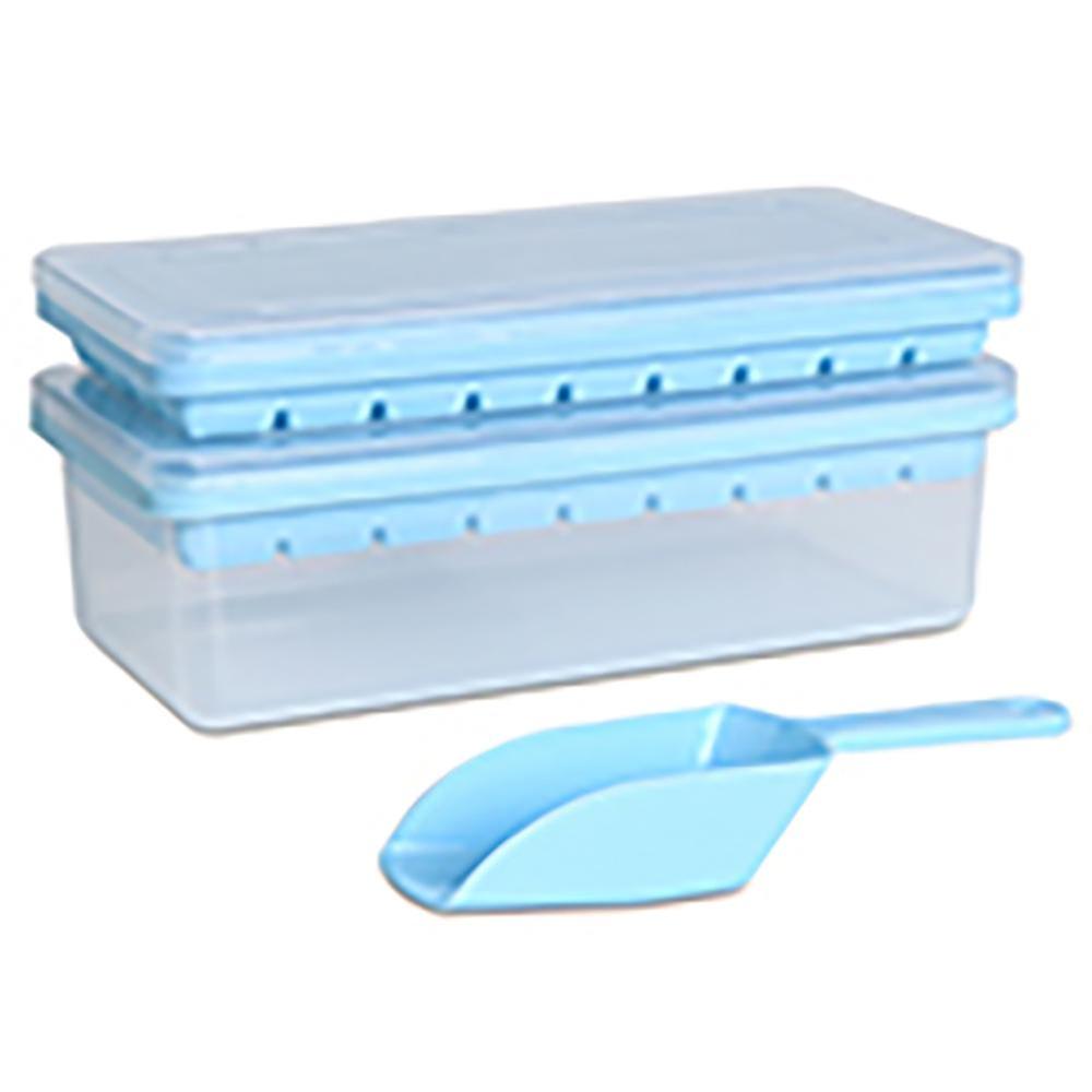 Ice Cube Trays,silicone Ice Tray With Removable Lid,36 Cubes