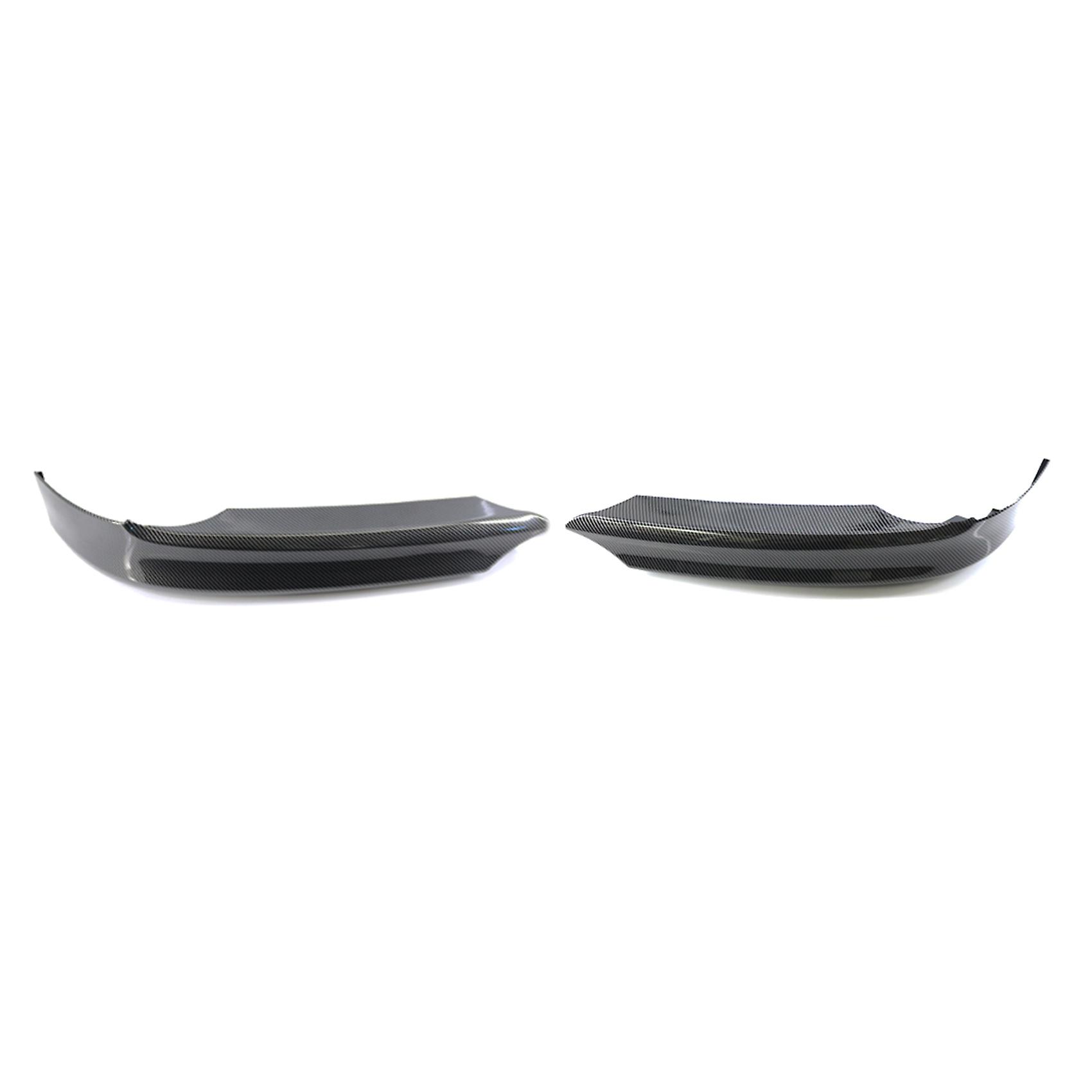 Car Front Bumper Lip Splitter Front Bumper Deflector Spoiler Lip for E90 2005-2007