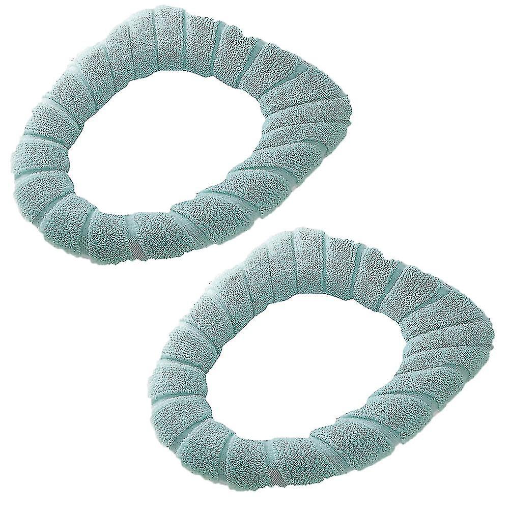 O-shaped Knitted Ring Thickened Toilet Washer Pad Bathroom Toilet Seat Cushion