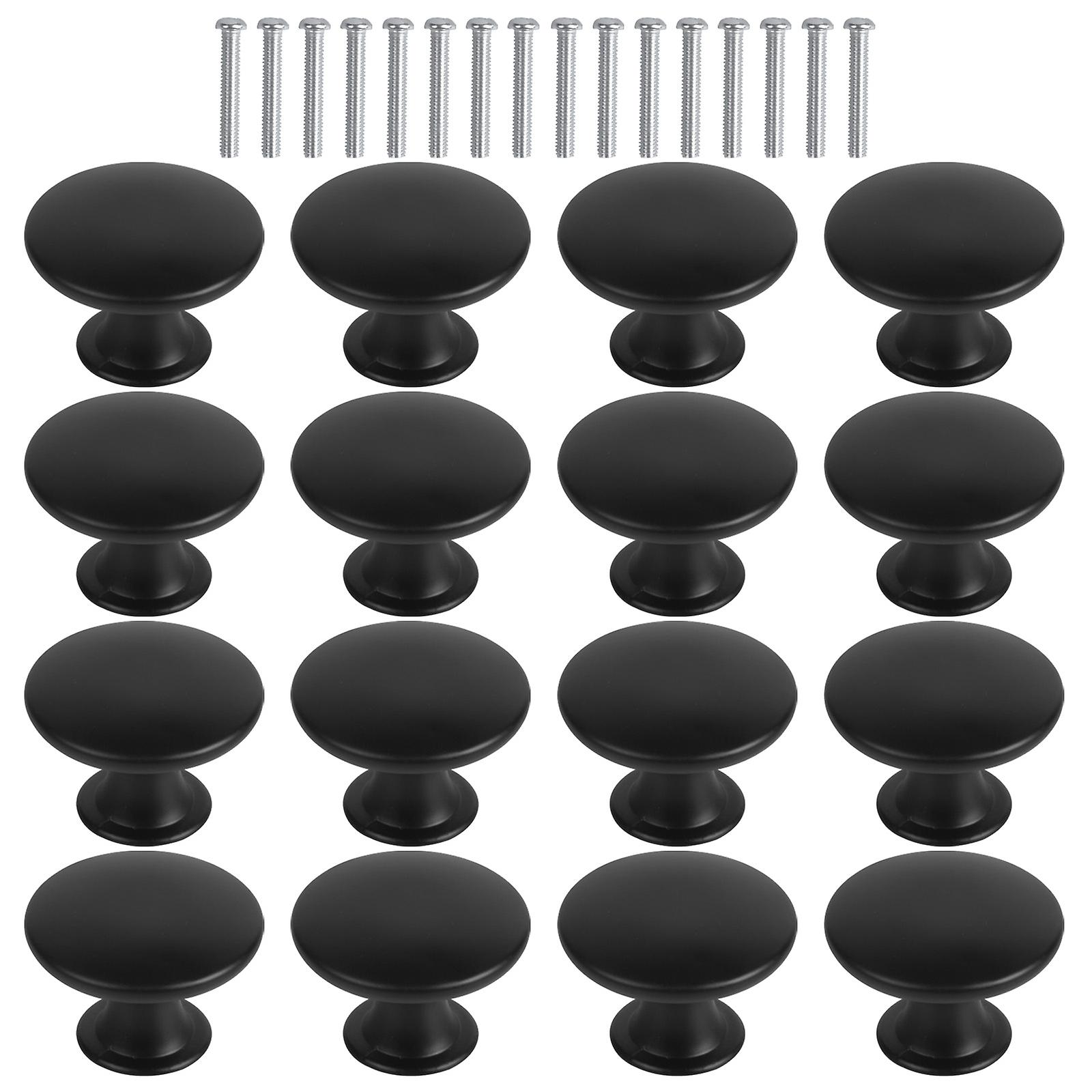 12pcs Cabinet Knobs 30mm Round Drawer Knobs Vintage For Cupboard