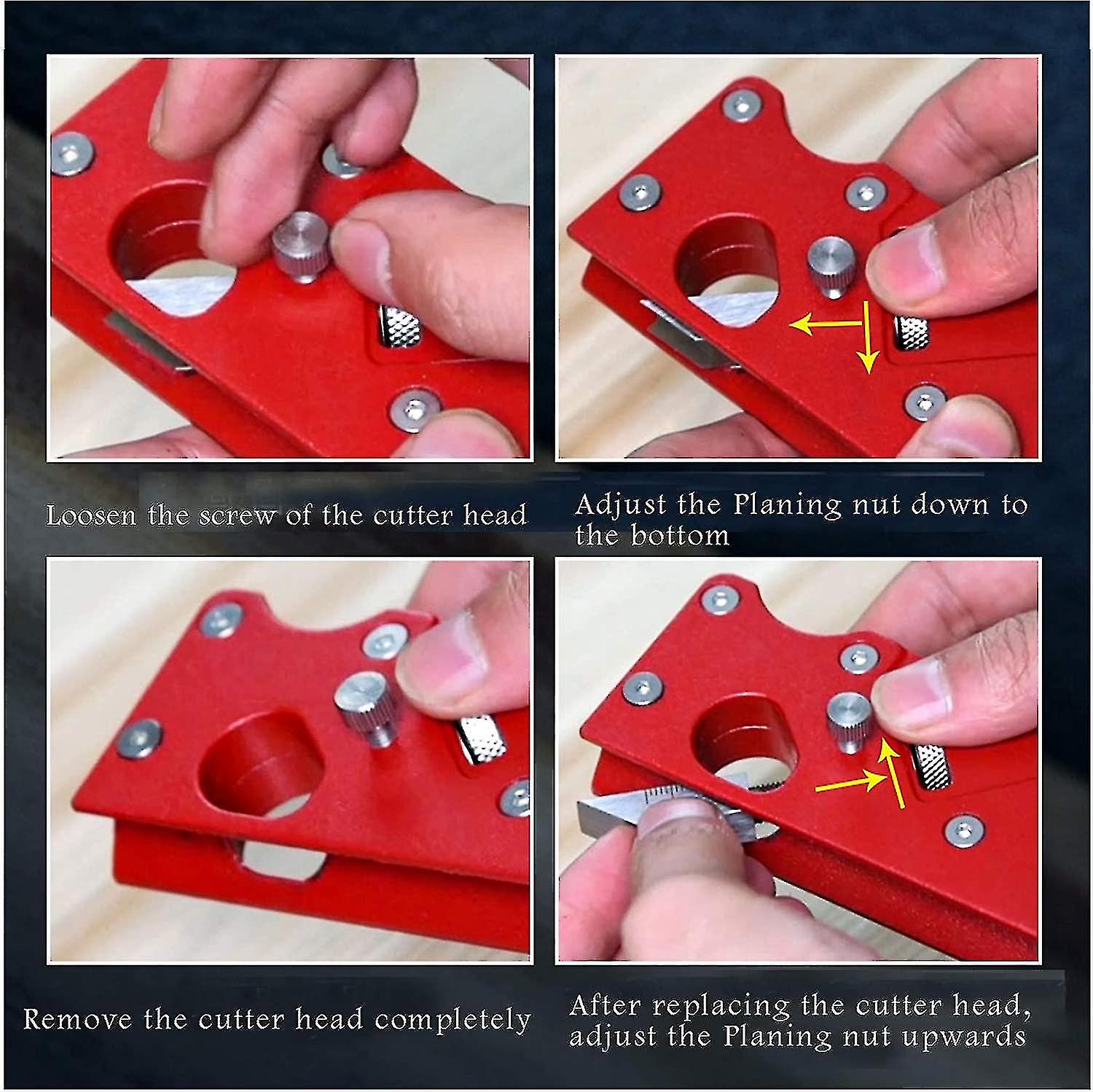 Bevel Plane For Wood Woodworking Edge Corner Plane Hand Plane Tool With