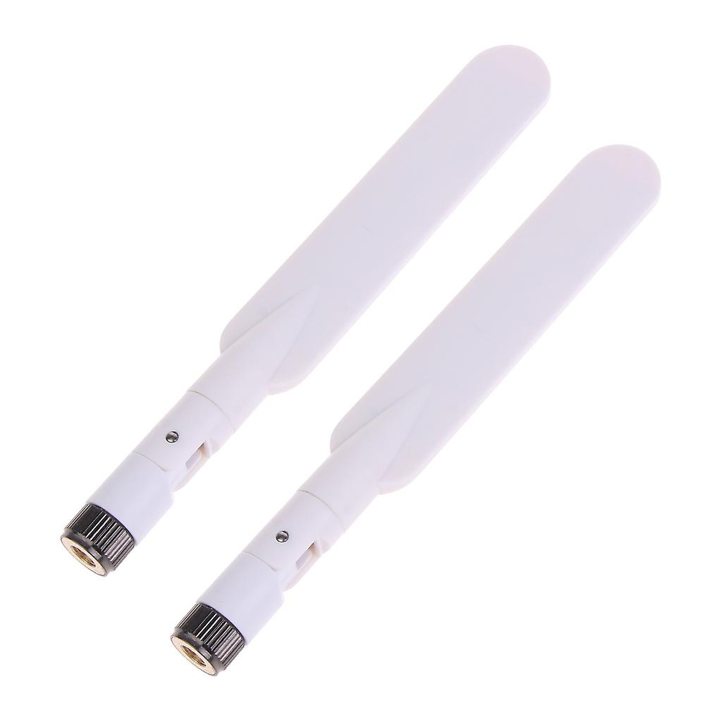 Antenne WiFi 5dbi SMA Mâle Double Bande 2.4G 5G Antennes Omnidirectionnelles à Gain Élevé