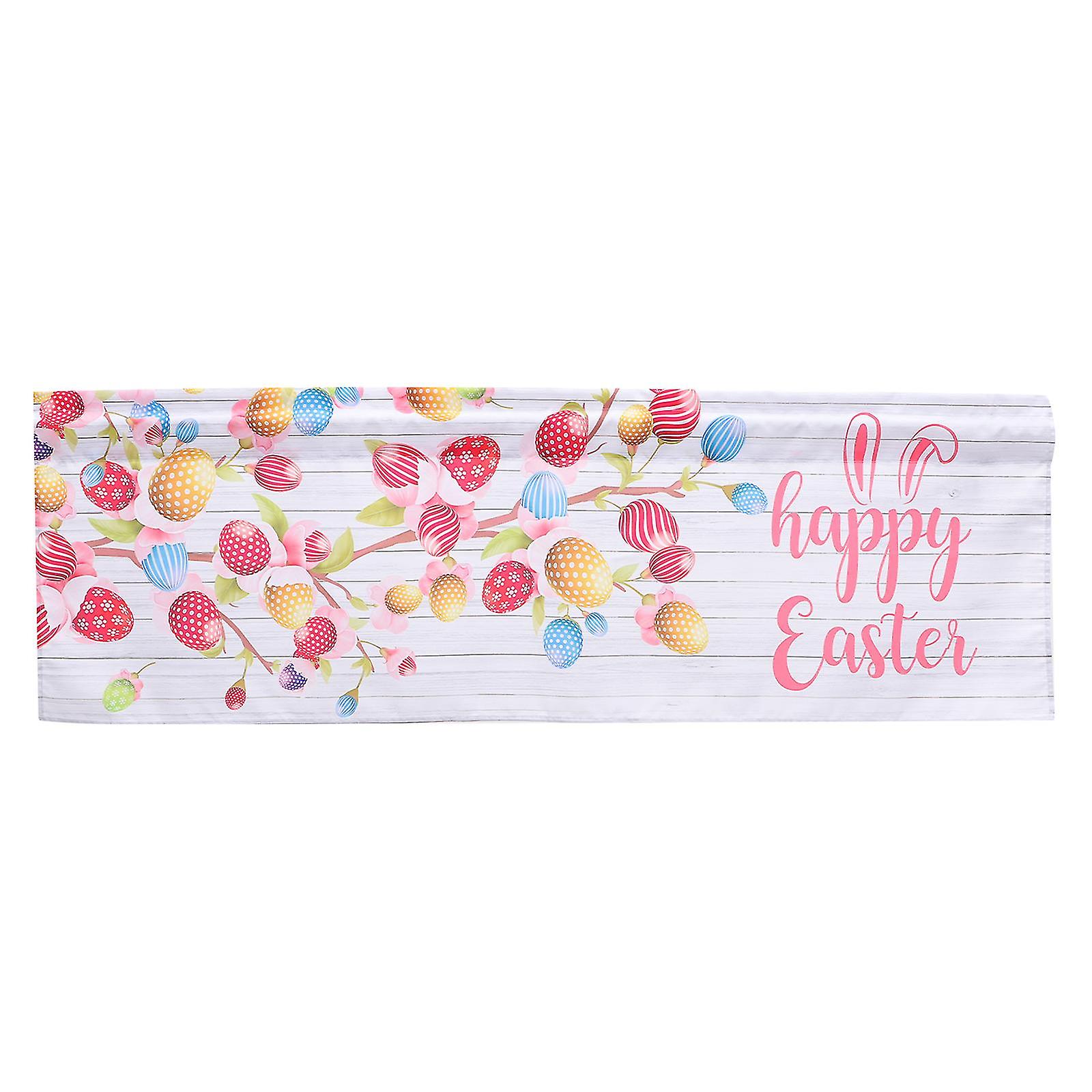 Creative Easter Window Valance Easter Short Curtain For Kitchen Living Room