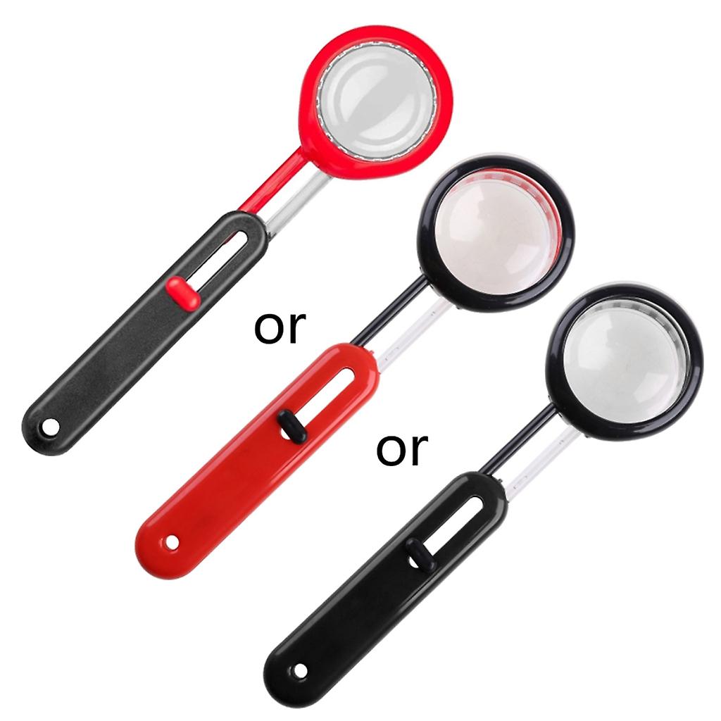 Plastic Adjustable Scale Measuring Spoons Measuring Scoops with Long Handle