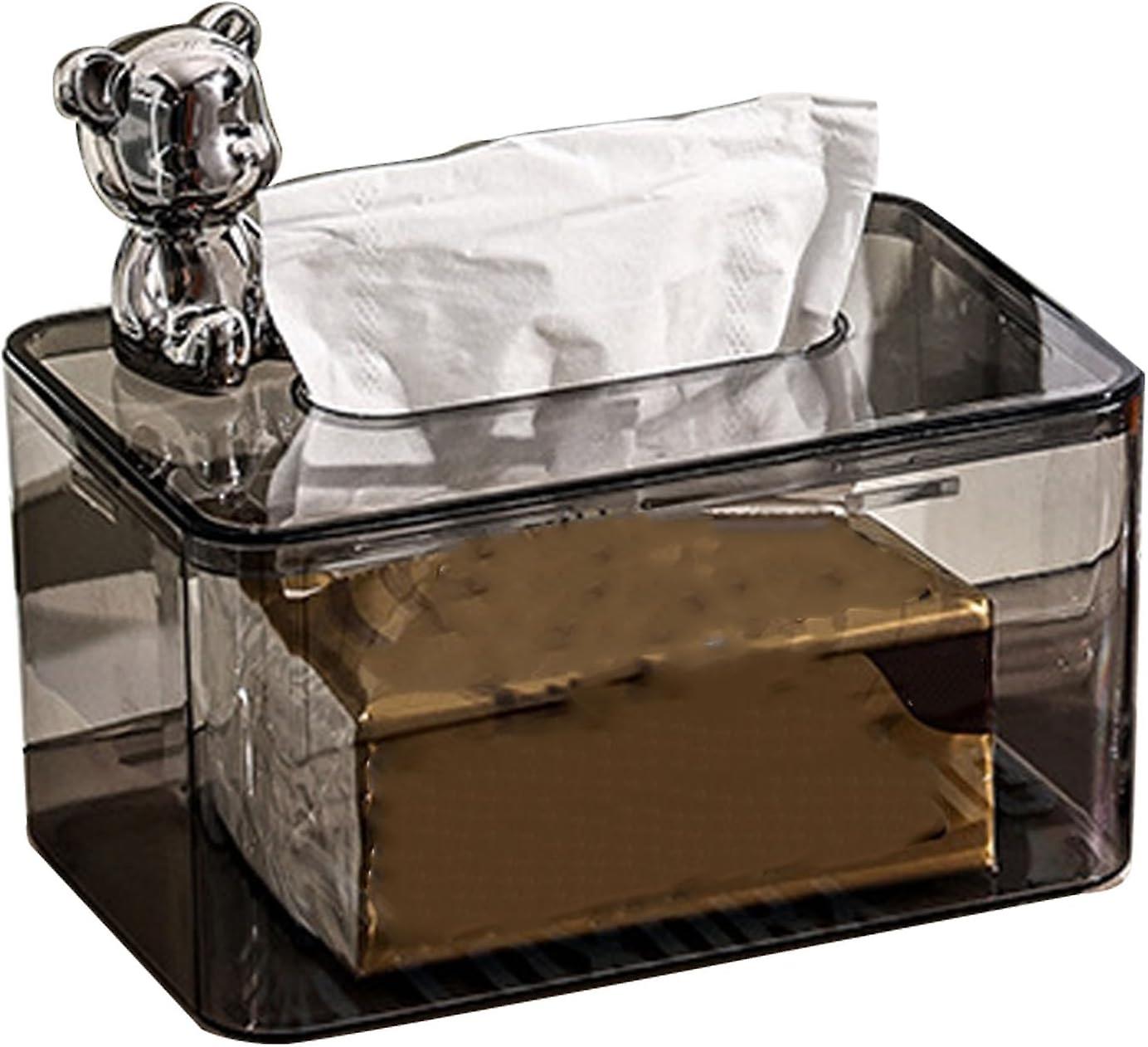 Tissue Storage Box, Beautiful Rectangular Tissue Box Holder Durable For The Office (medium)