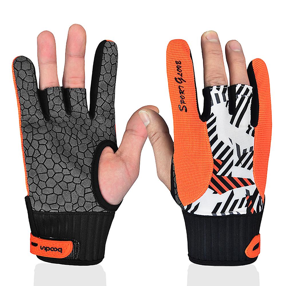 Bowling Gloves Breathable Anti-skid Bowling Thumb Protectors