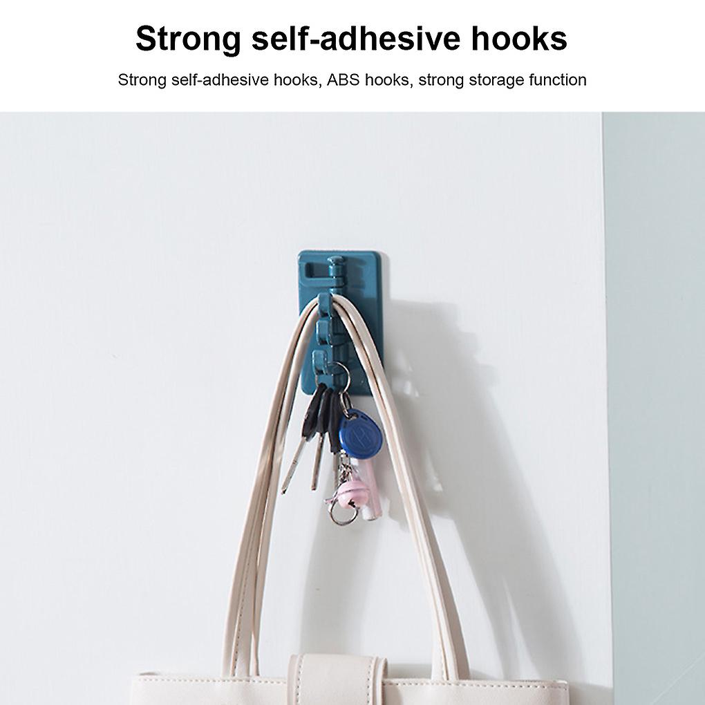 Wall Mounted Door Back Hanger Durable Space Saving Coat Jacket Organizer Holder For Bathroom Kitchen Organizer