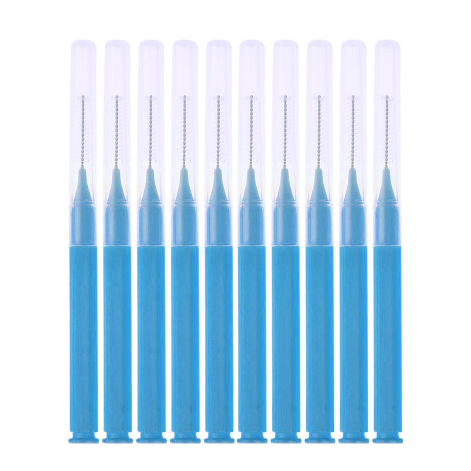 20pcs Oral Care Interdental Brush Multi Size Tooth Flossing Toothpick Teeth Cleaner For Home Personal Daily Use