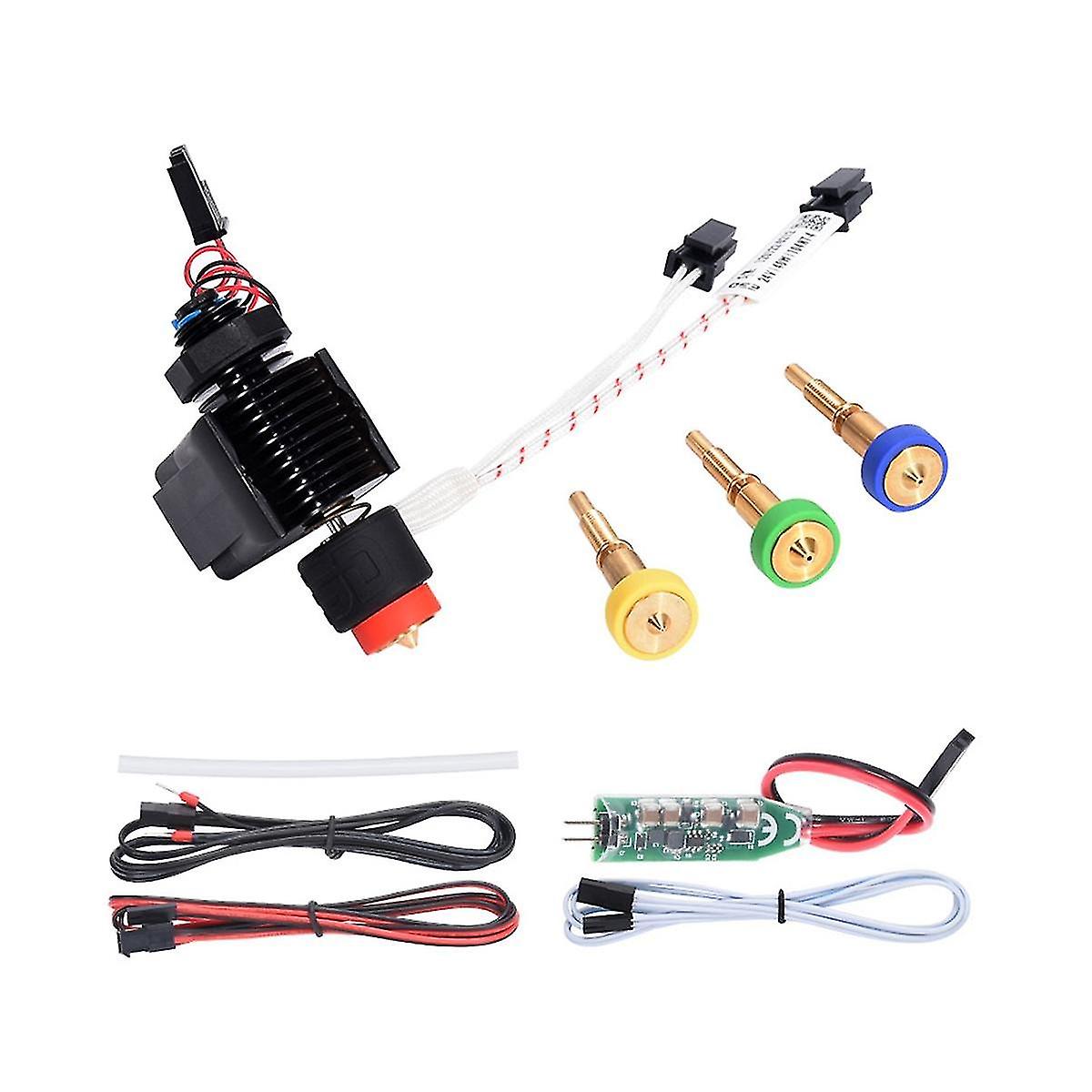 -3d Printer Extrusion Head Nozzle Kit Diy Kit 3d Printer Parts