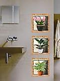 3 Pcs Wall Stickers Creative 3D Plants Pattern Novel Home Decor