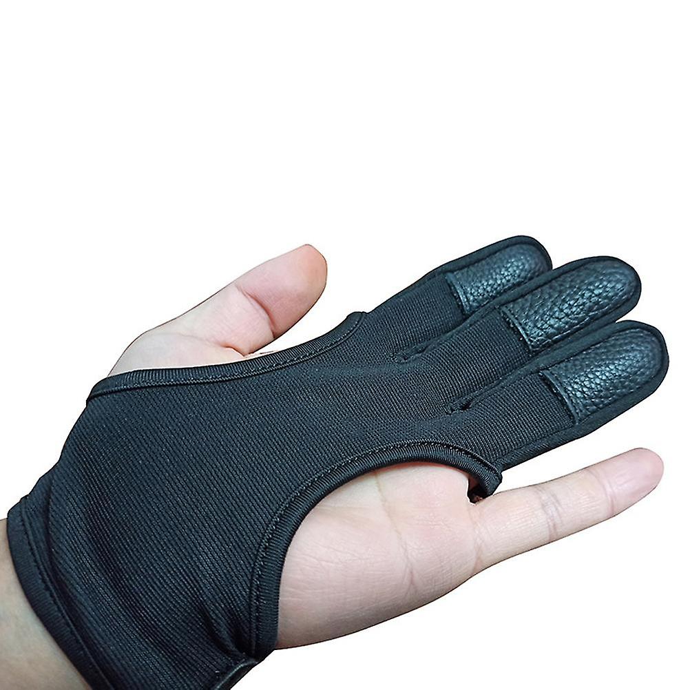 Three Finger Archery Gloves,Three Finger Archery Gloves Shooting Gloves Archery Protective Gear Accessories Time-Tested Durability