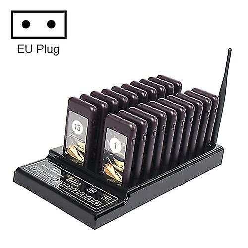 Qc100 999 Channel Restaurant Wireless Paging Queuing Calling System With 20 Call Coaster Pagers