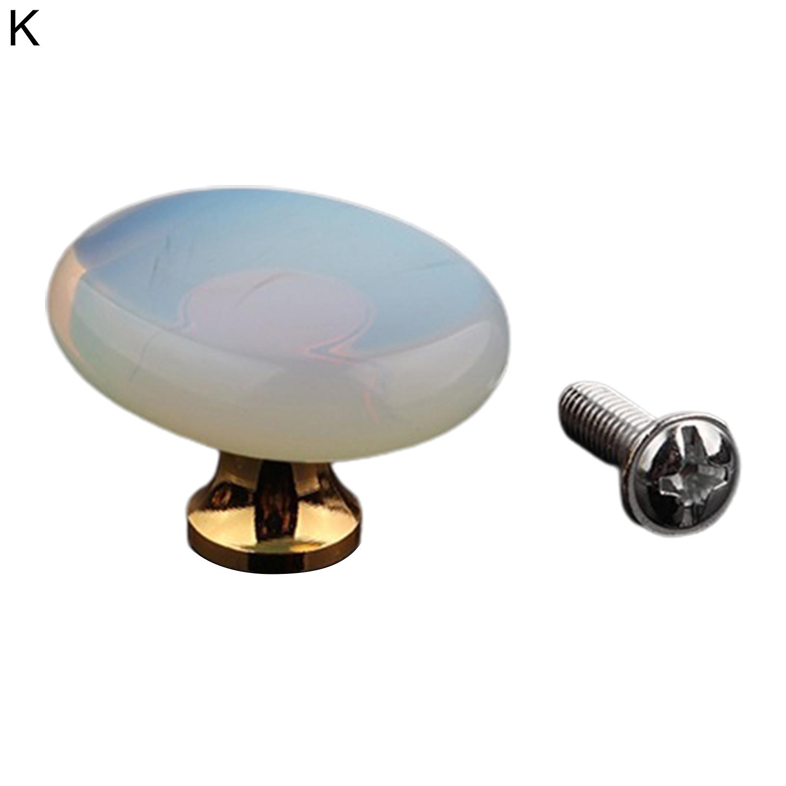 Cabinet Knob Elegant Easy To Install Stone Single Hole Pull Knob For Kitchen