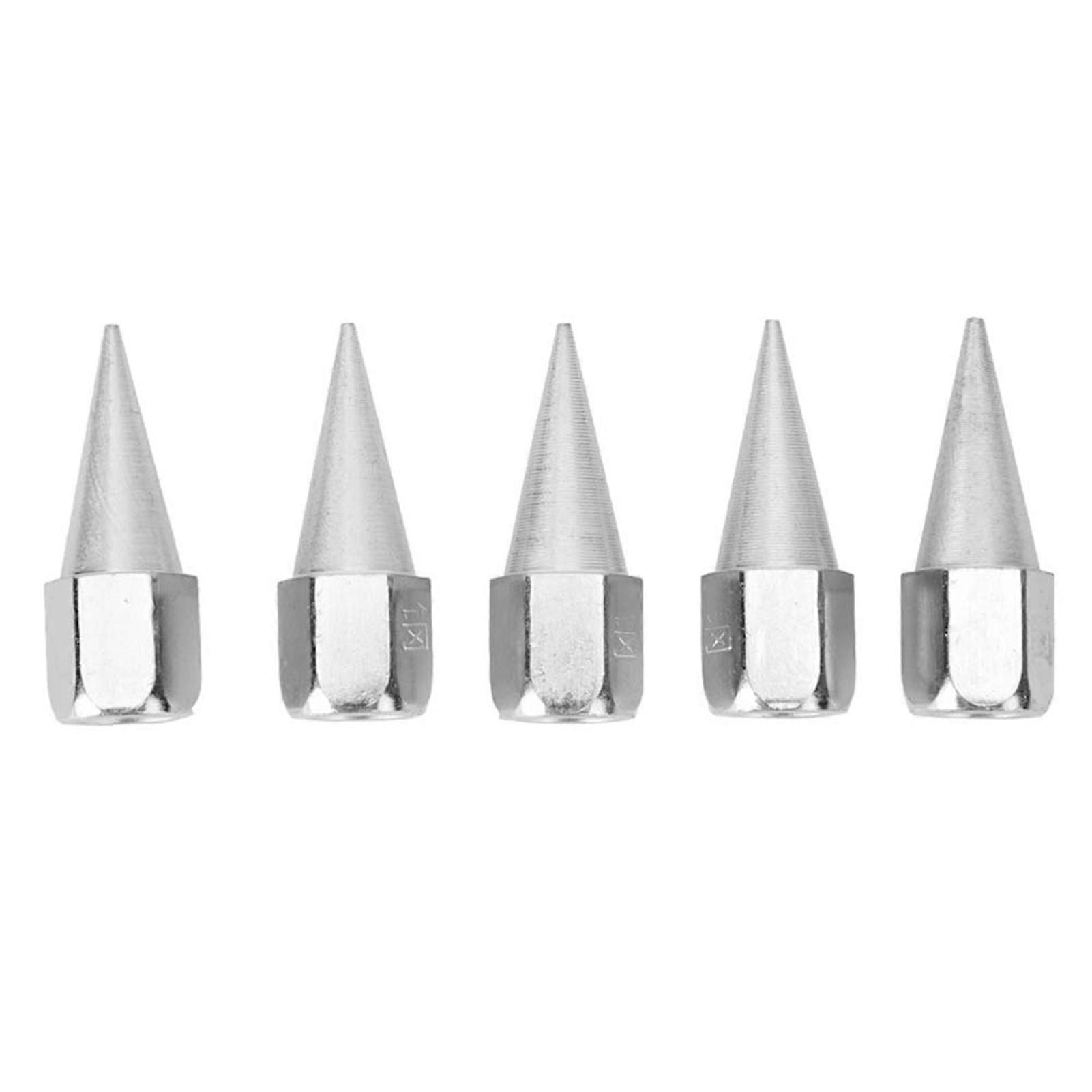 Artillery 5pcs Brass Grease Gun Explosion-proof Grease Nipple Grease Gun Nozzle Grease Nipple Tip