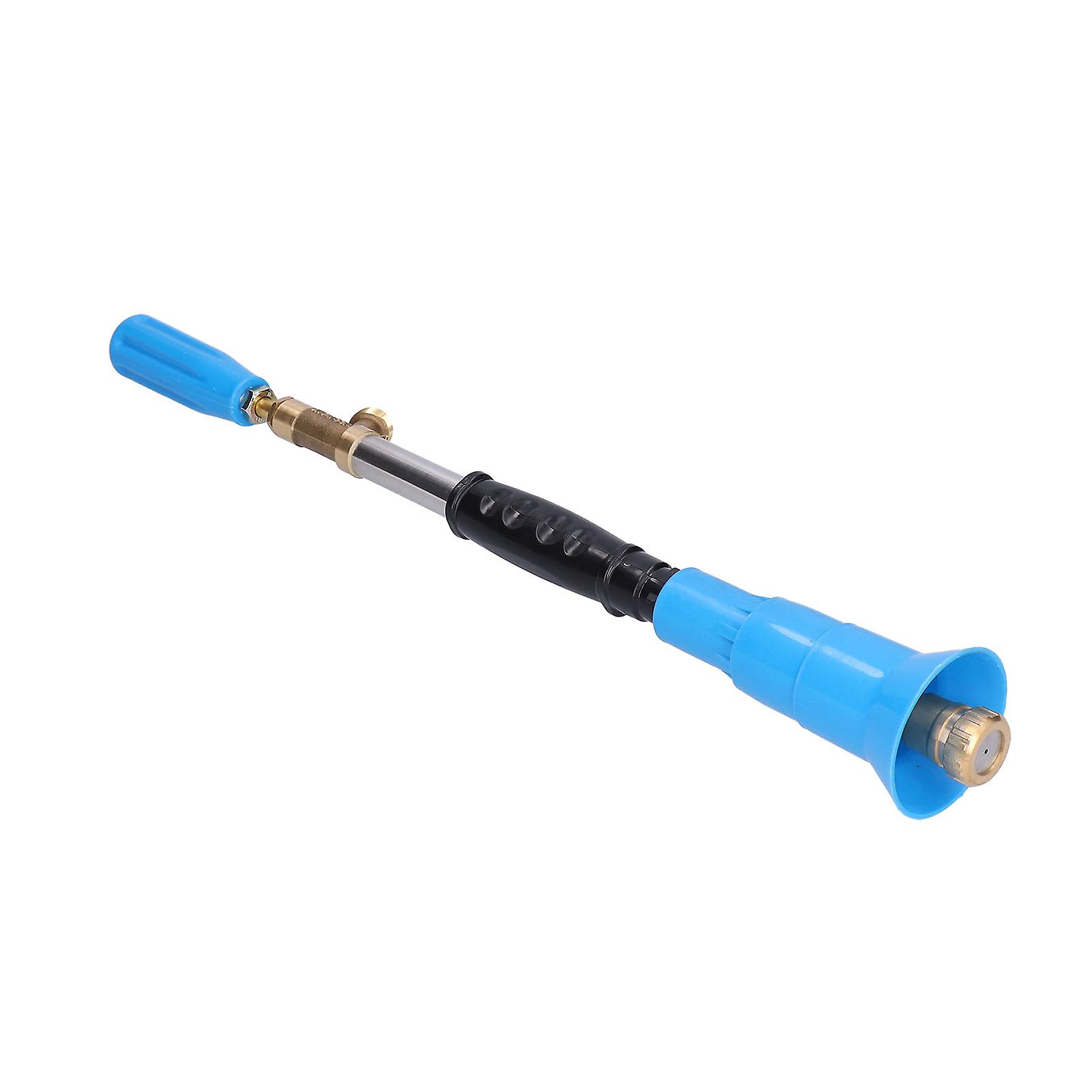 G1/2 Male Thread High Pressure Sprayer Long Range Adjustable Handheld Agricultural AtomizerBlue