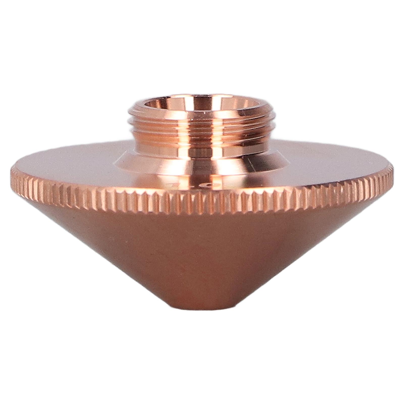 Laser Cutting Nozzle, Single Layer Laser Nozzle Fiber Copper Welding Machine Industrial Parts Accessories 1.0/2.0mm(Single layer 1.0) 5JTKA